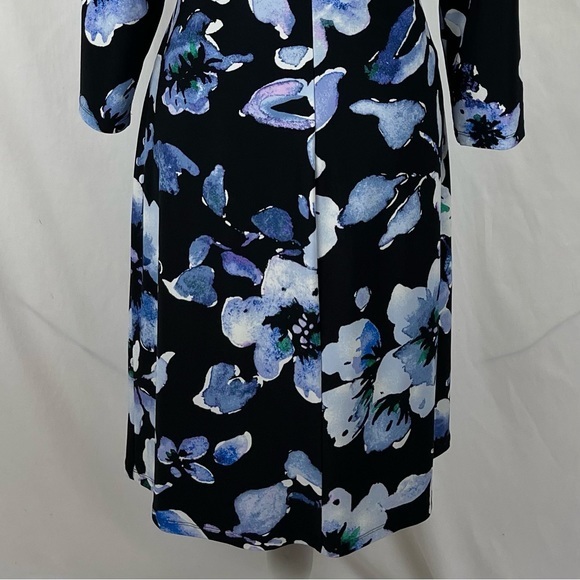Lauren Ralph Lauren Bold Floral Print Party Event Dress NWOT - Picture 6 of 12